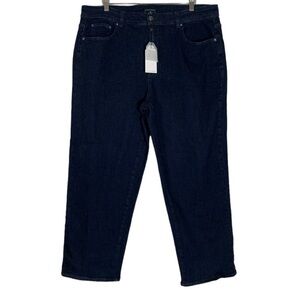 Universal Standard Etta High Rise Straight Leg Jeans Size 18 NWT